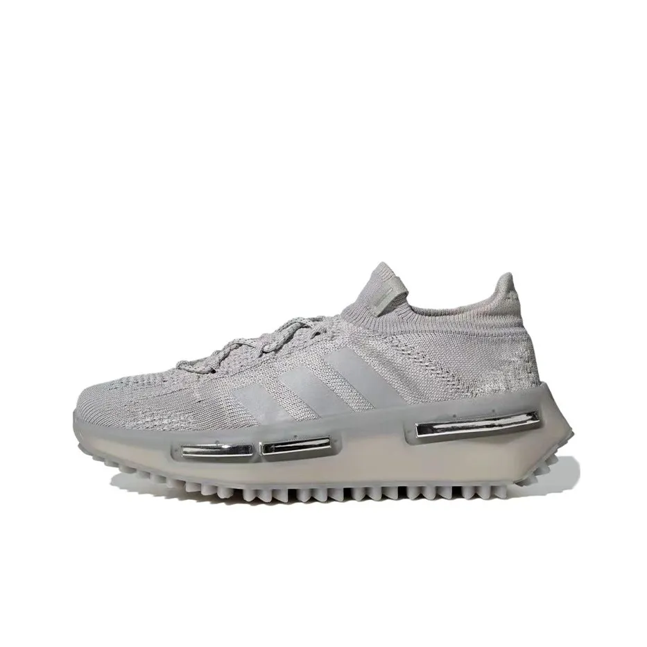 Adidas Originals NMD S1 Амортизация Износостойкий Низкий Топ Casual Унисекс Серый