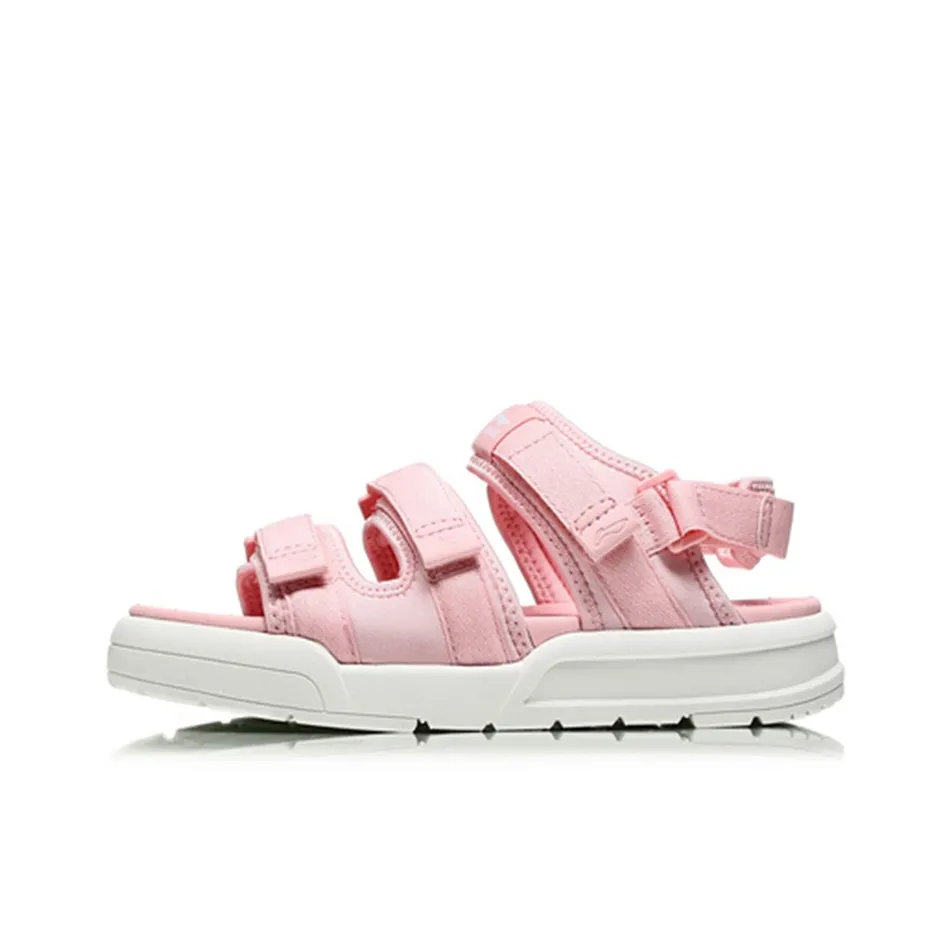 LiNing Sports Fashion Collection Breathable Lightweight Trendy Sports Sandals Women's Light Pink