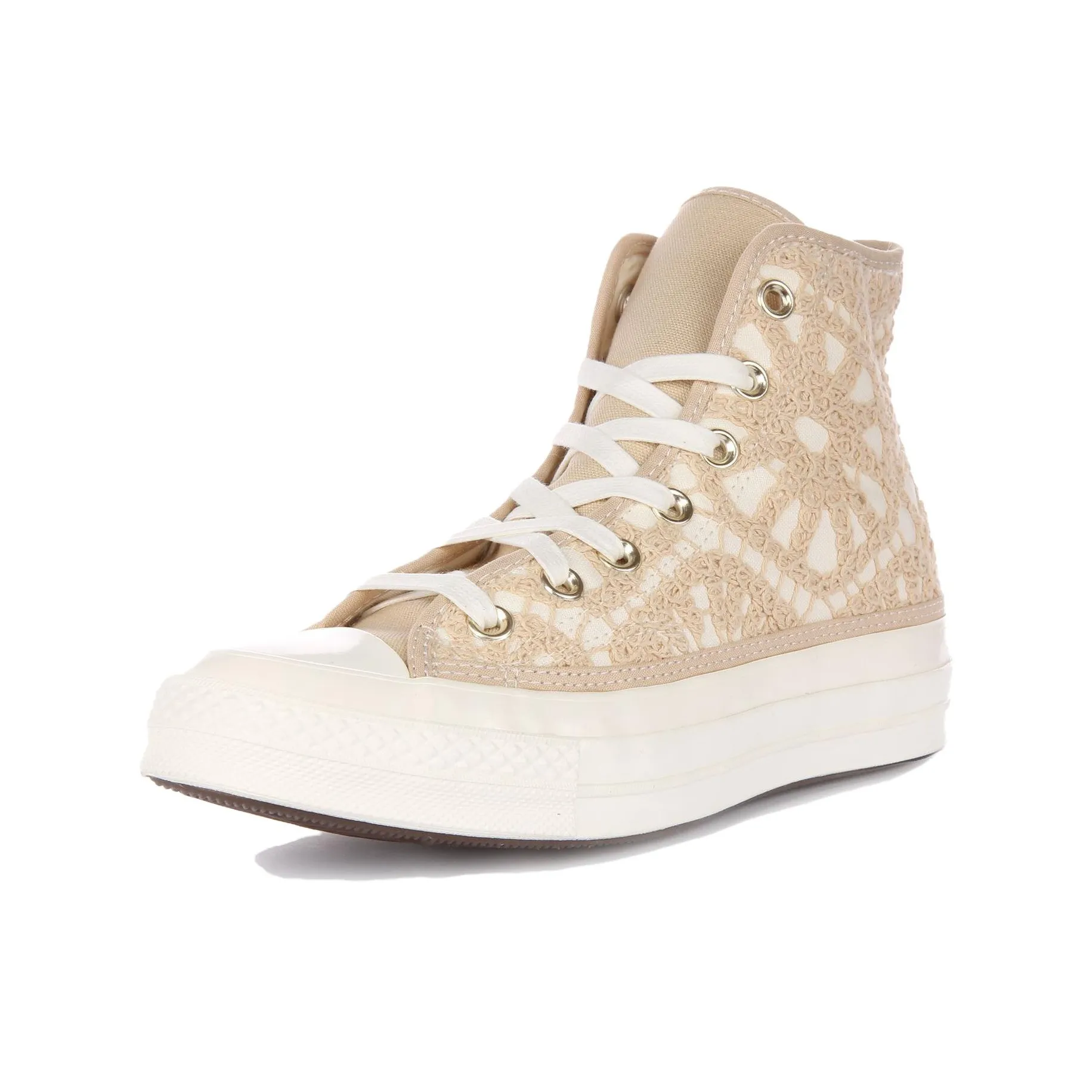 Converse 1970s High Top Canvas Shoes Unisex Brown White Конверс 1970s Высокие Кеды Унисекс Коричневый Белый