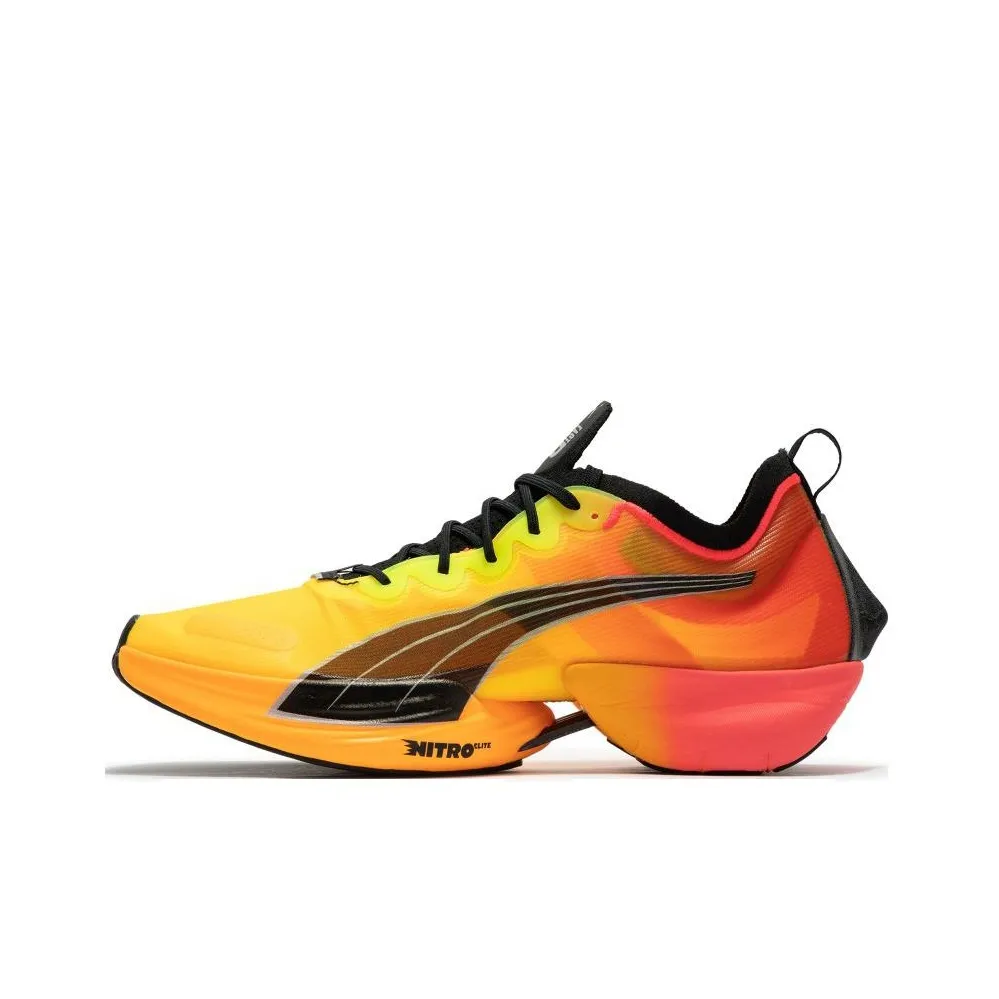 PUMA Fast R Nitro Elite Fireglow 'Yellow Red'