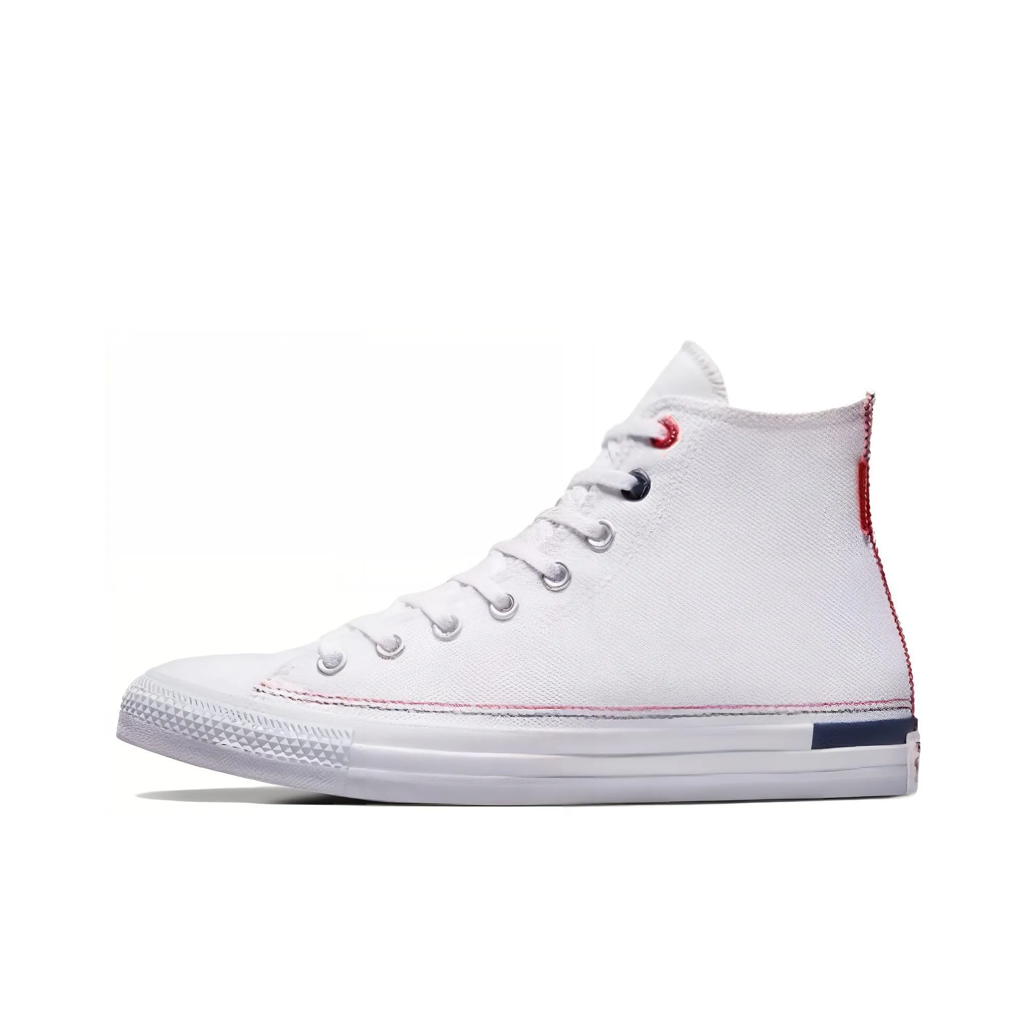 Converse Chuck Taylor All Star Abrasion Resistant Дышащие Высокие Кроссовки для Скейтбординга Унисекс Белые