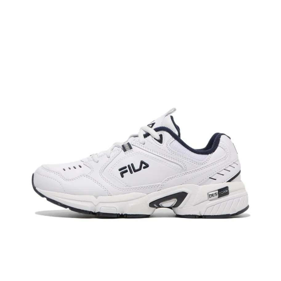 FILA Ranger 22 Low Top Casual Shoes Unisex Black White Korean Style