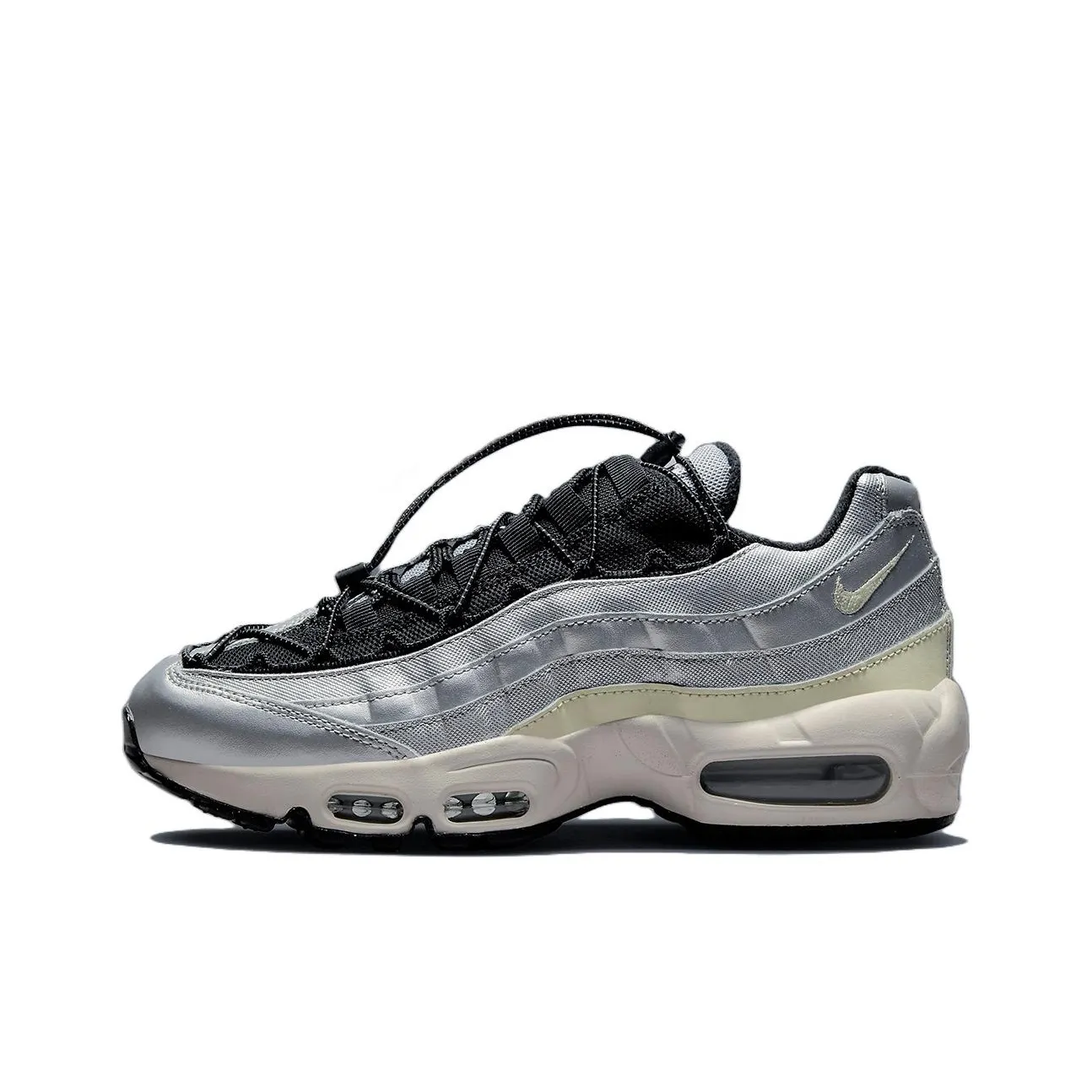 Nike Air Max 95 'Speed Lacing Metallic Silver' Women's