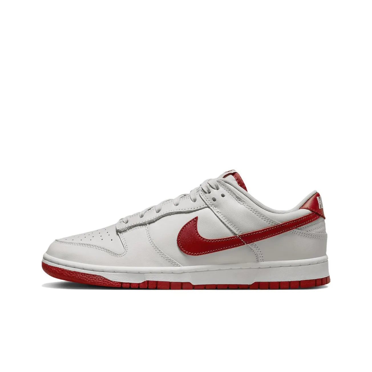 Nike Dunk Low 'Vast Grey Varsity Red'