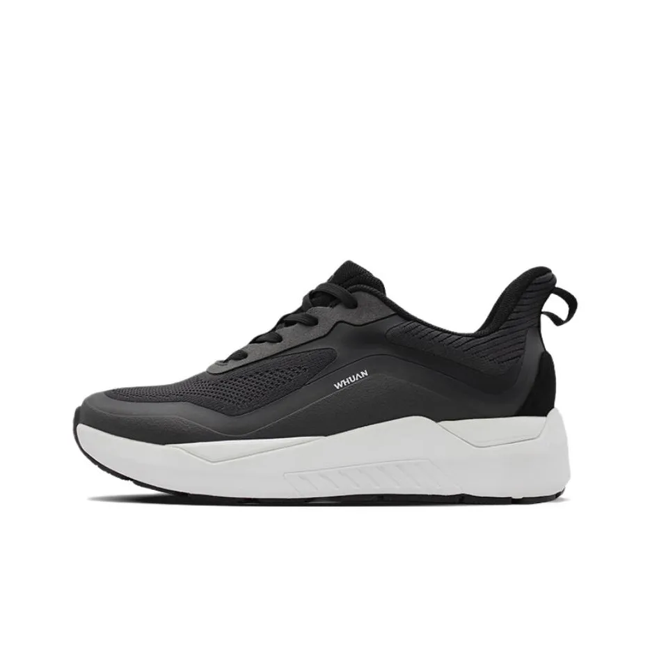 Five Rings Low Top Casual Shoes Women's Black Arch Support