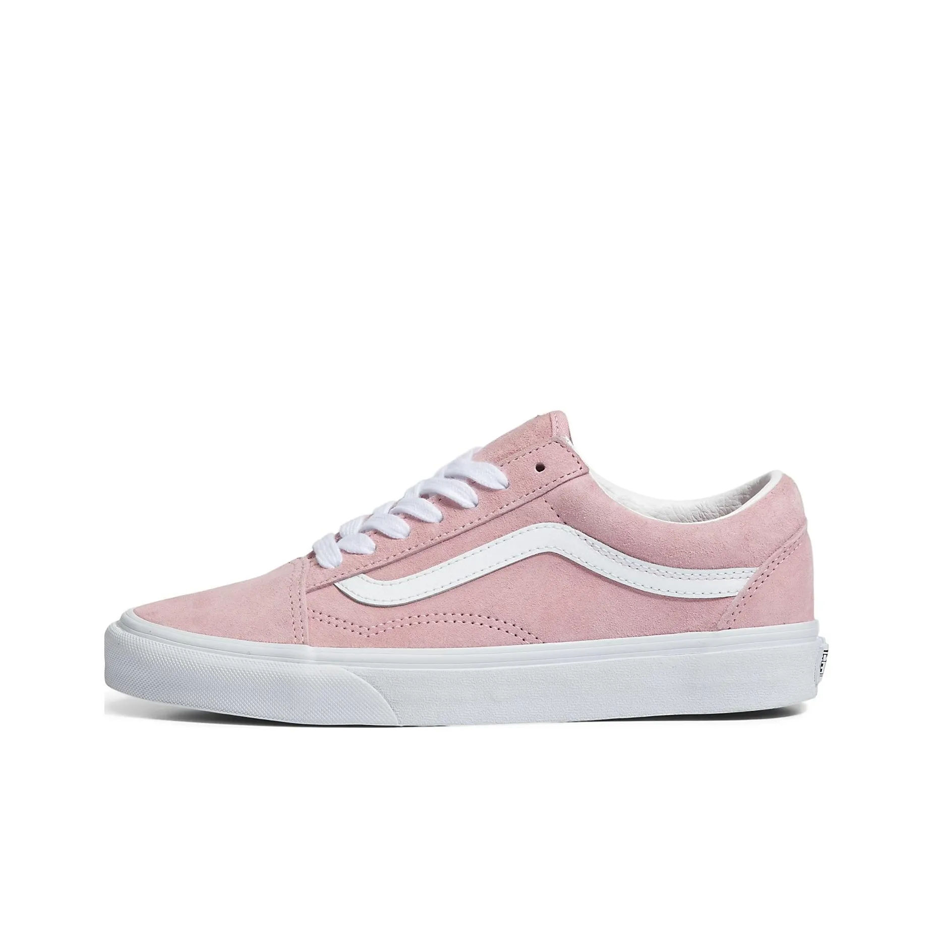 VANS Old Skool Collection Свинья Замша Низкие Кроссовки для скейтбординга Унисекс Розовые Белые