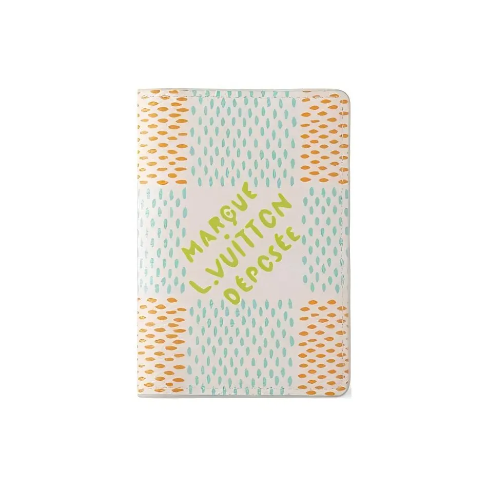 LOUIS VUITTON Pocket Organizer Damier Heritage White