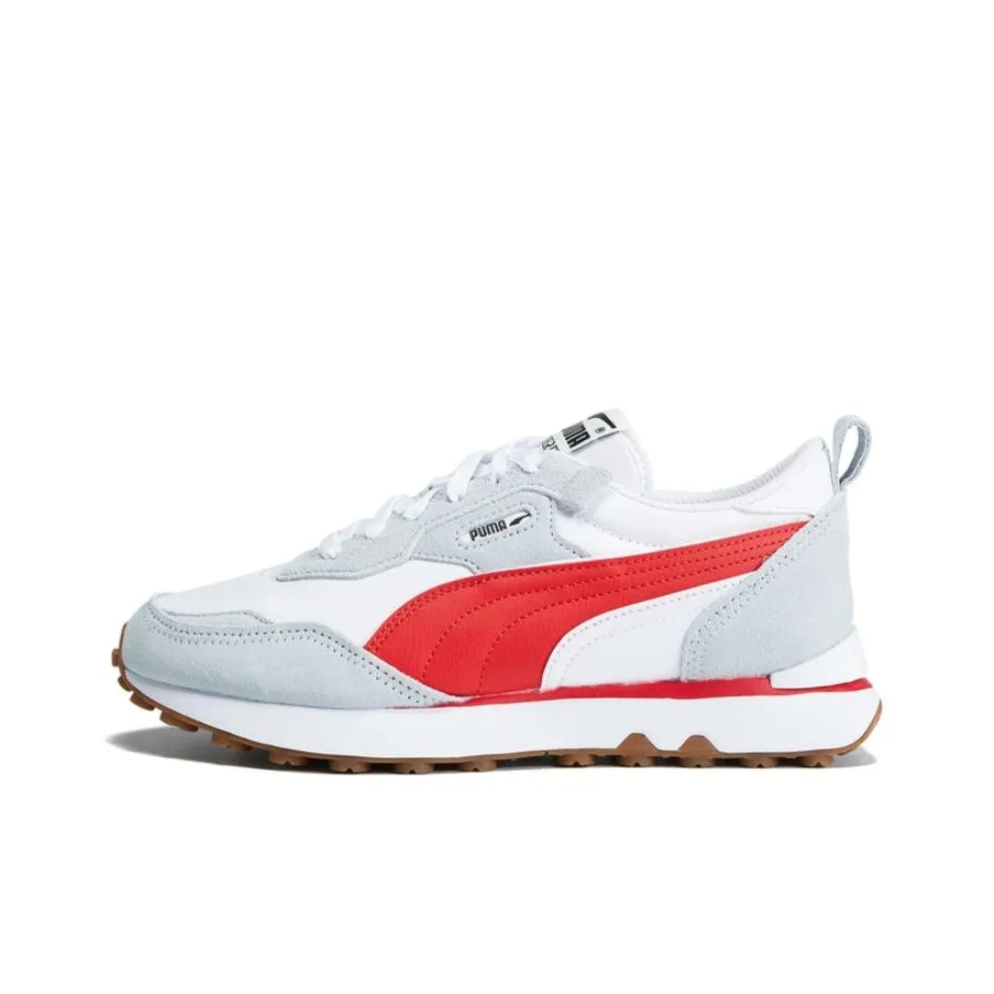PUMA Rider FV Low Топ Casual Унисекс Серый Красный