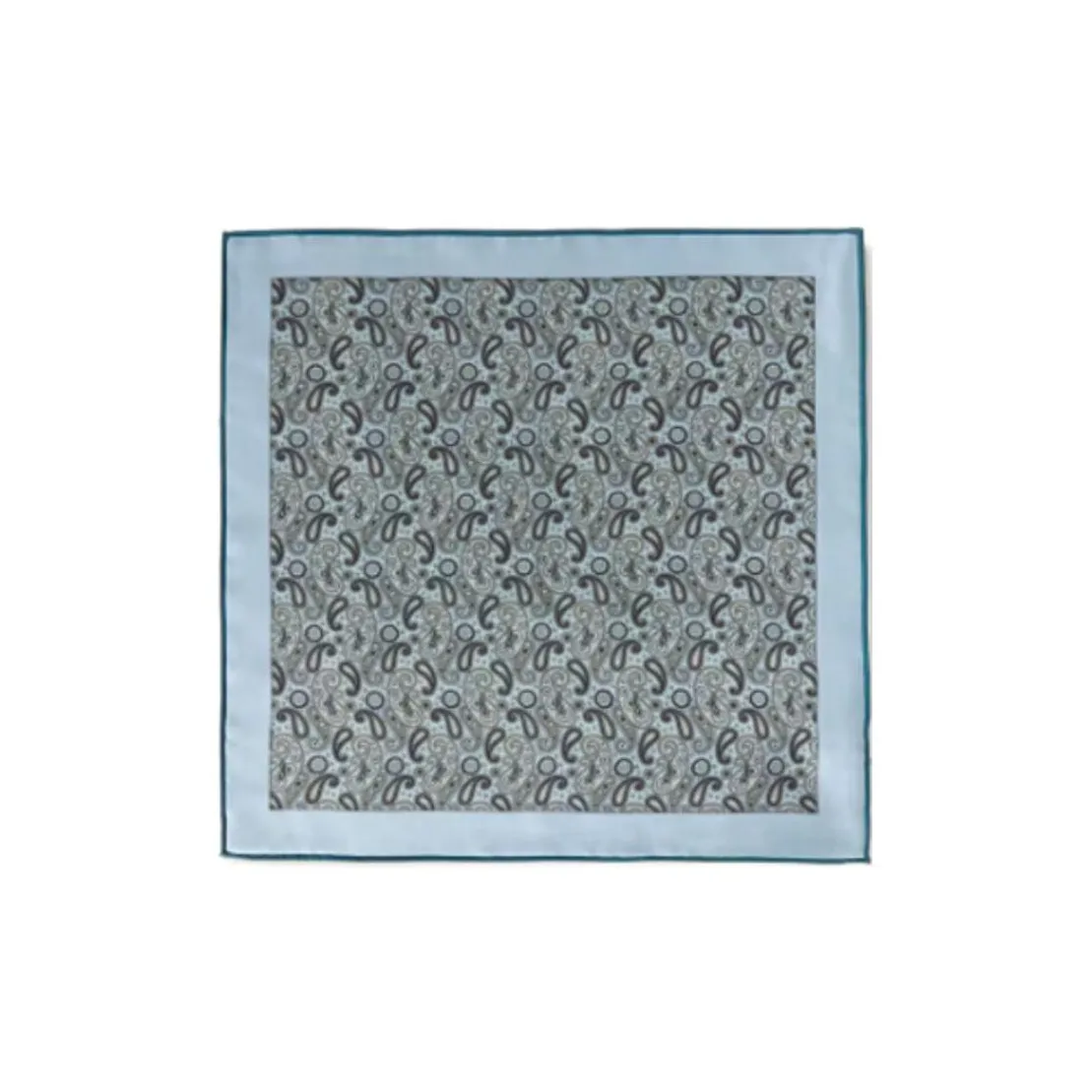 Loro Piana Шарфы из шелка Тутовый Мужской Синий