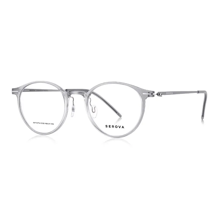 SEROVA Круглые Оправы для Очков Унисекс
