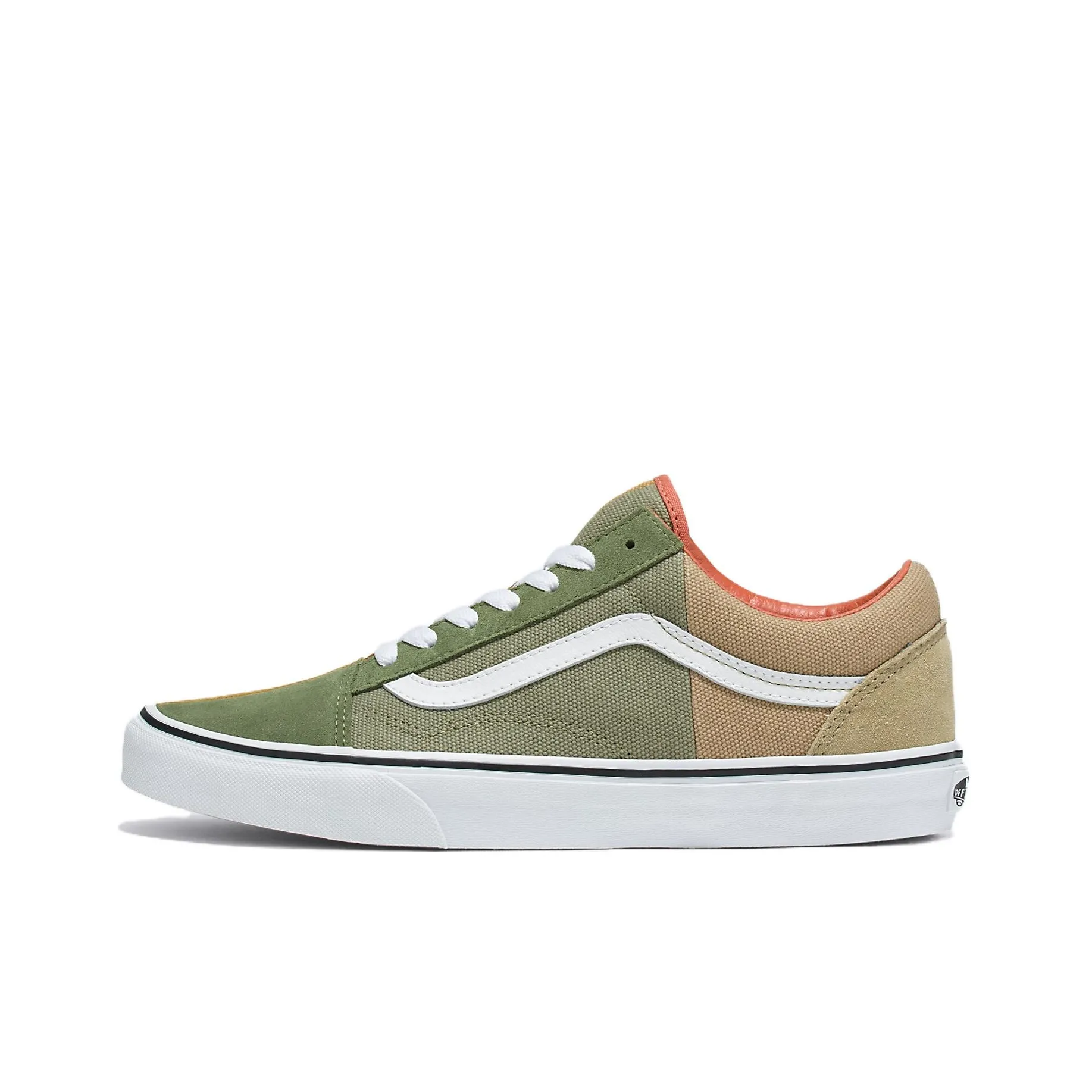 Vans Old Skool Collection Низкие Кроссовки для Скейтбординга Унисекс Зеленые