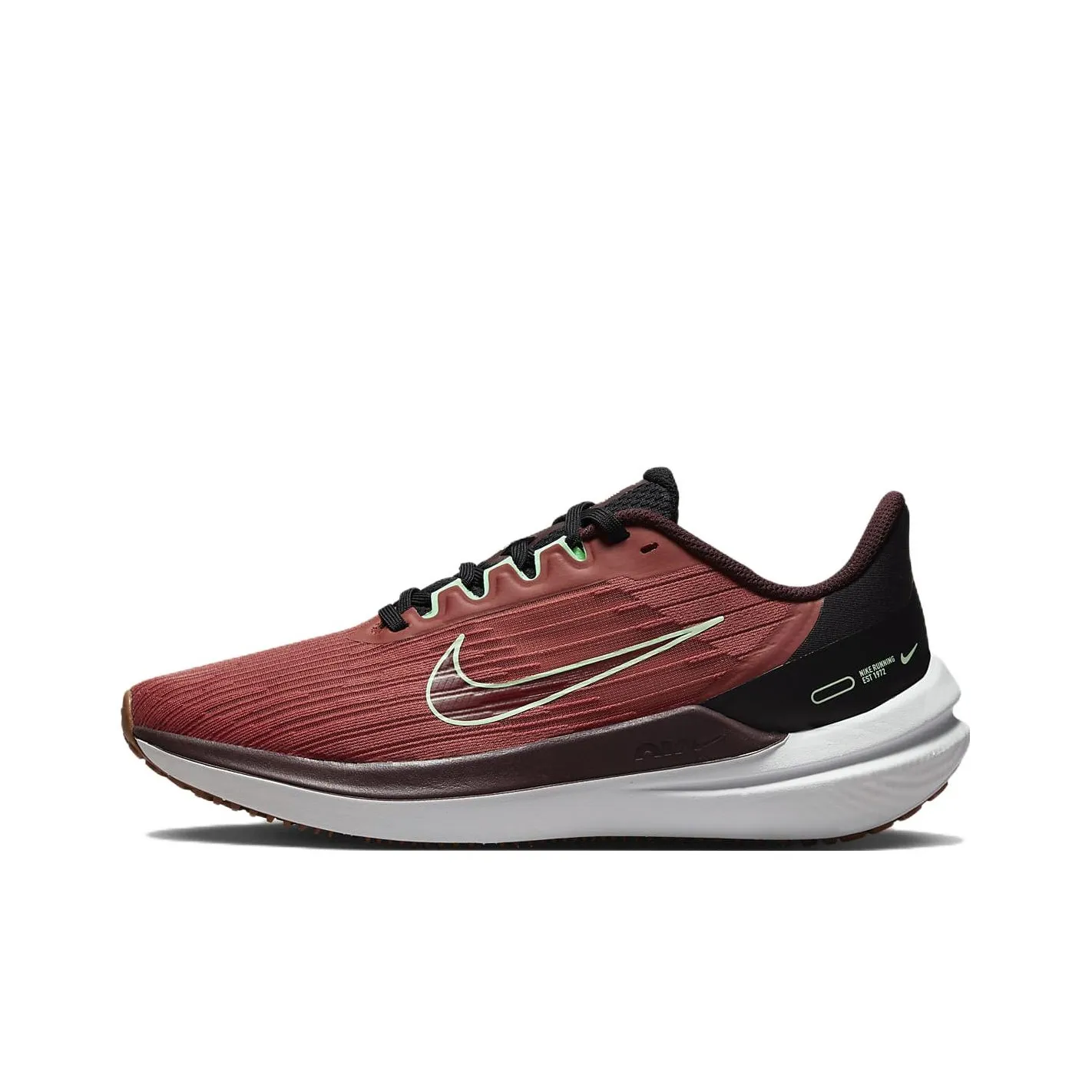 Nike Winflo 9 Running Shoes Women's Low-Top Red/Black/Green