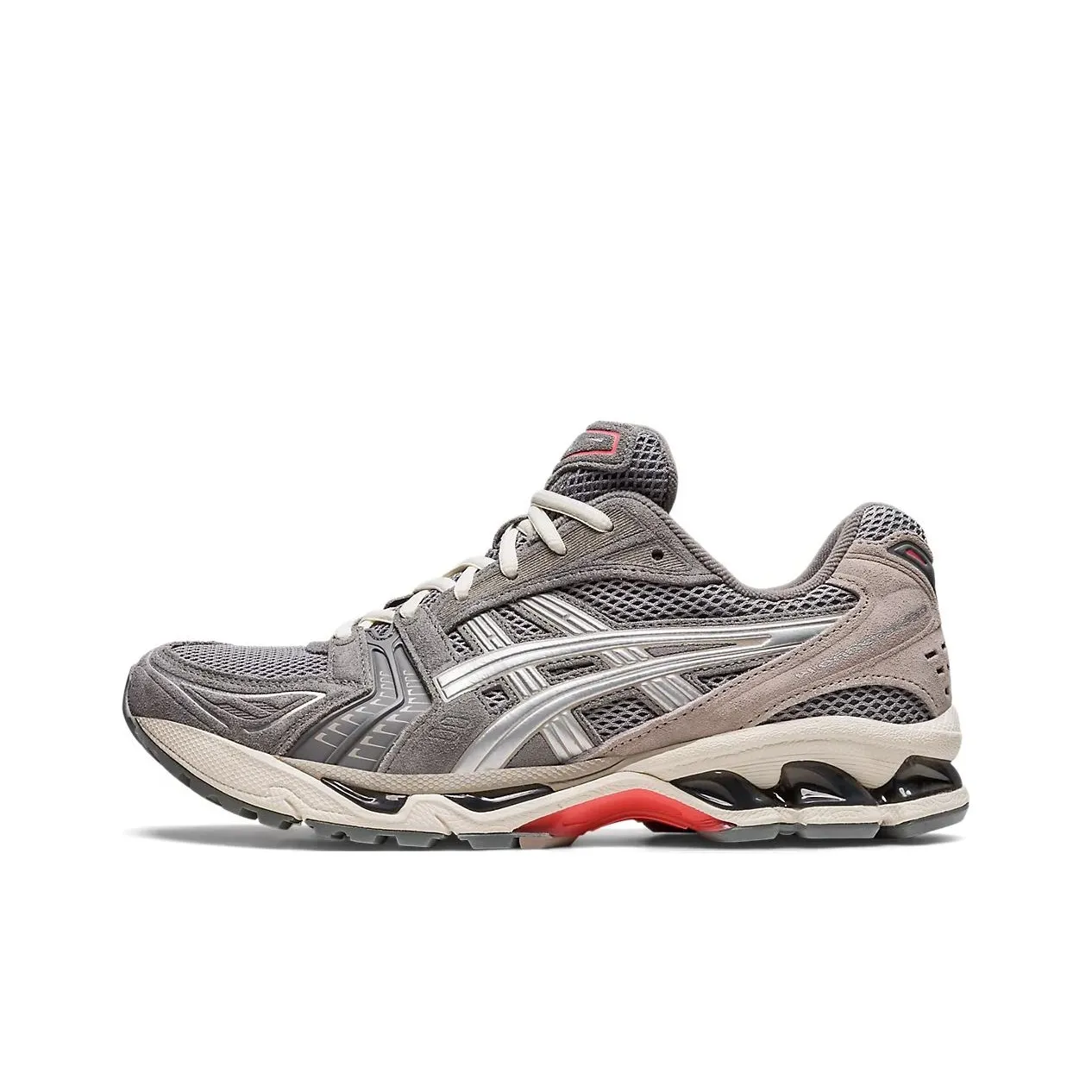 Asics Gel Kayano 14 Low Топ Беговые кроссовки Мужские Серый Коричневый