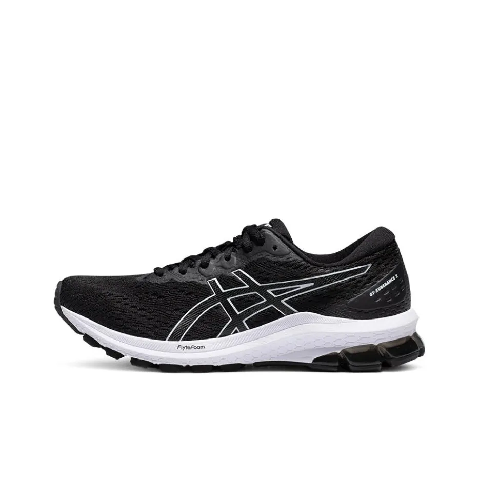 Asics GT Xuberance 2 Устойчивый к истиранию Дышащий Легкий Низкий Топ Бег на длинные дистанции Обувь Женская Черная