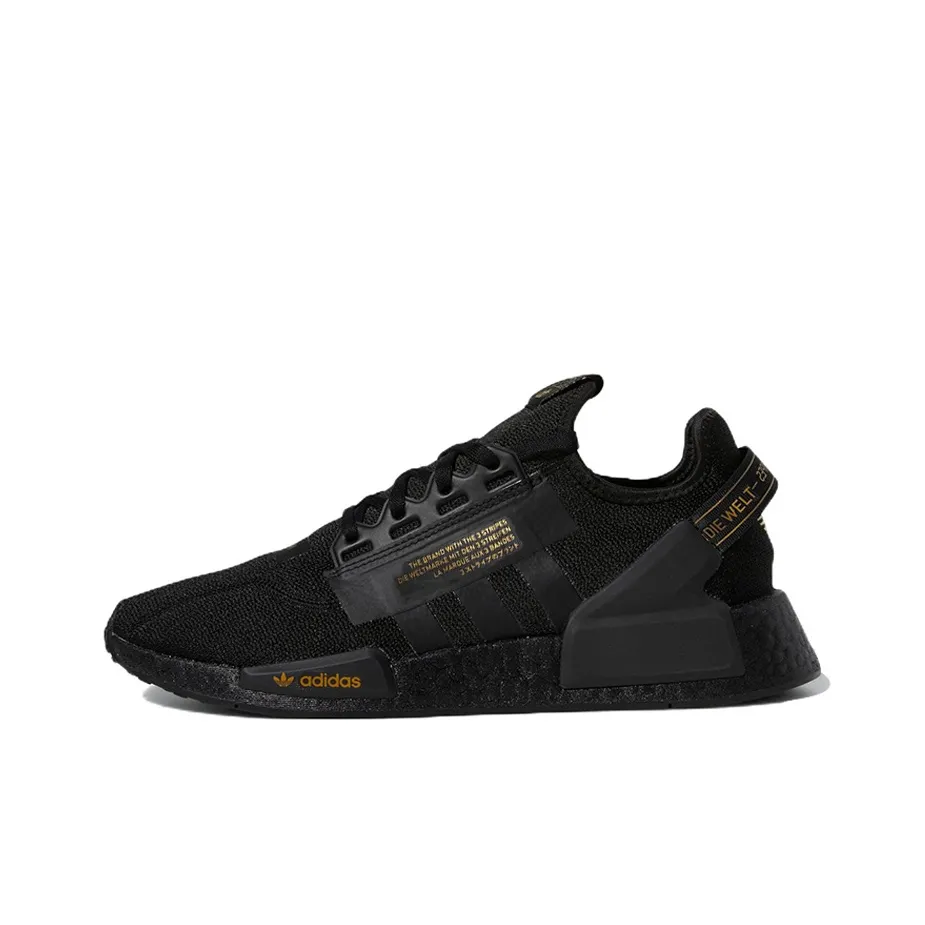 Adidas Nmd R1 V2 Black Gold Metallic
