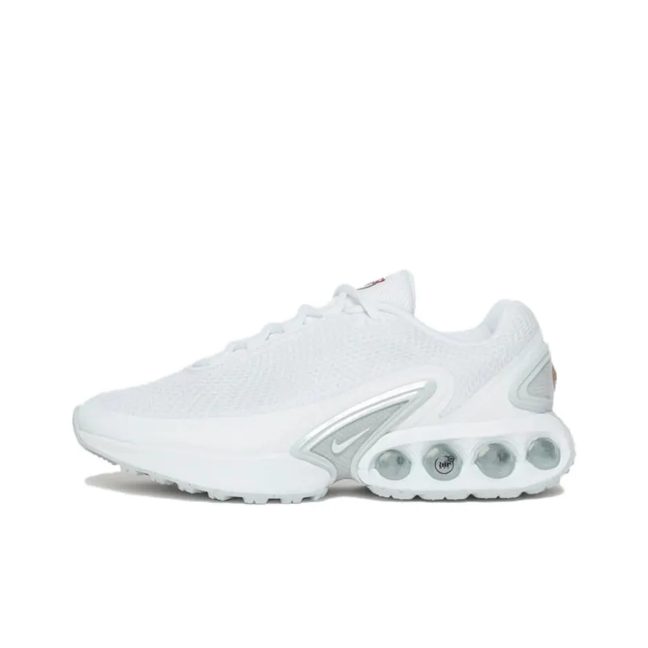 Nike Air Max Dn White Metallic Silver Women's