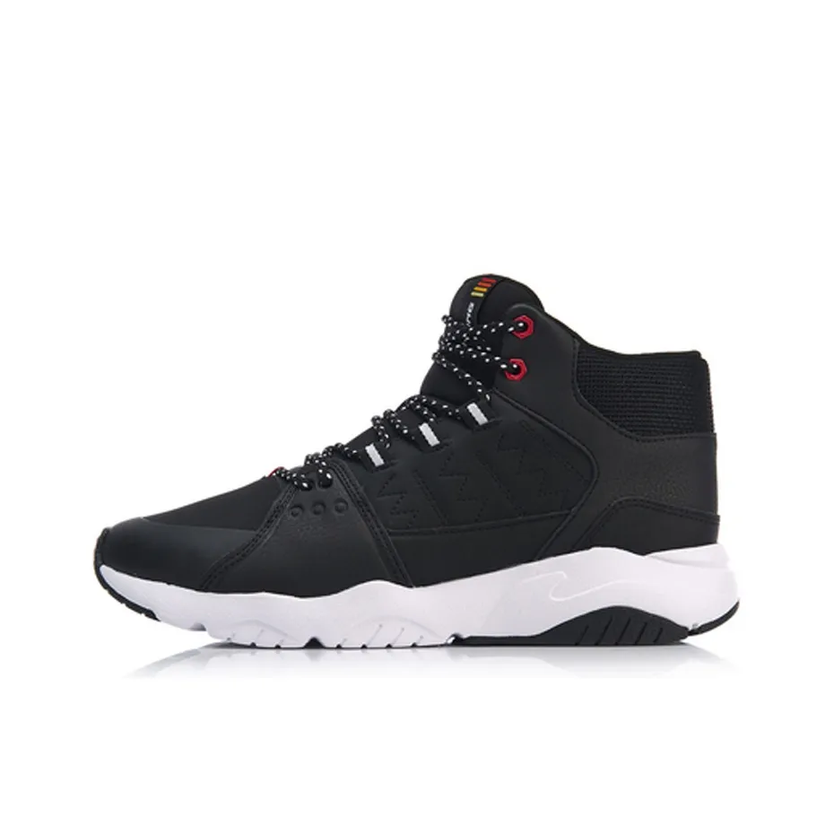 Подкладка Pioneer Shock Absorbers противоскользящая устойчивая к истиранию высокий топ спортивная повседневная обувь мужская черно-белая