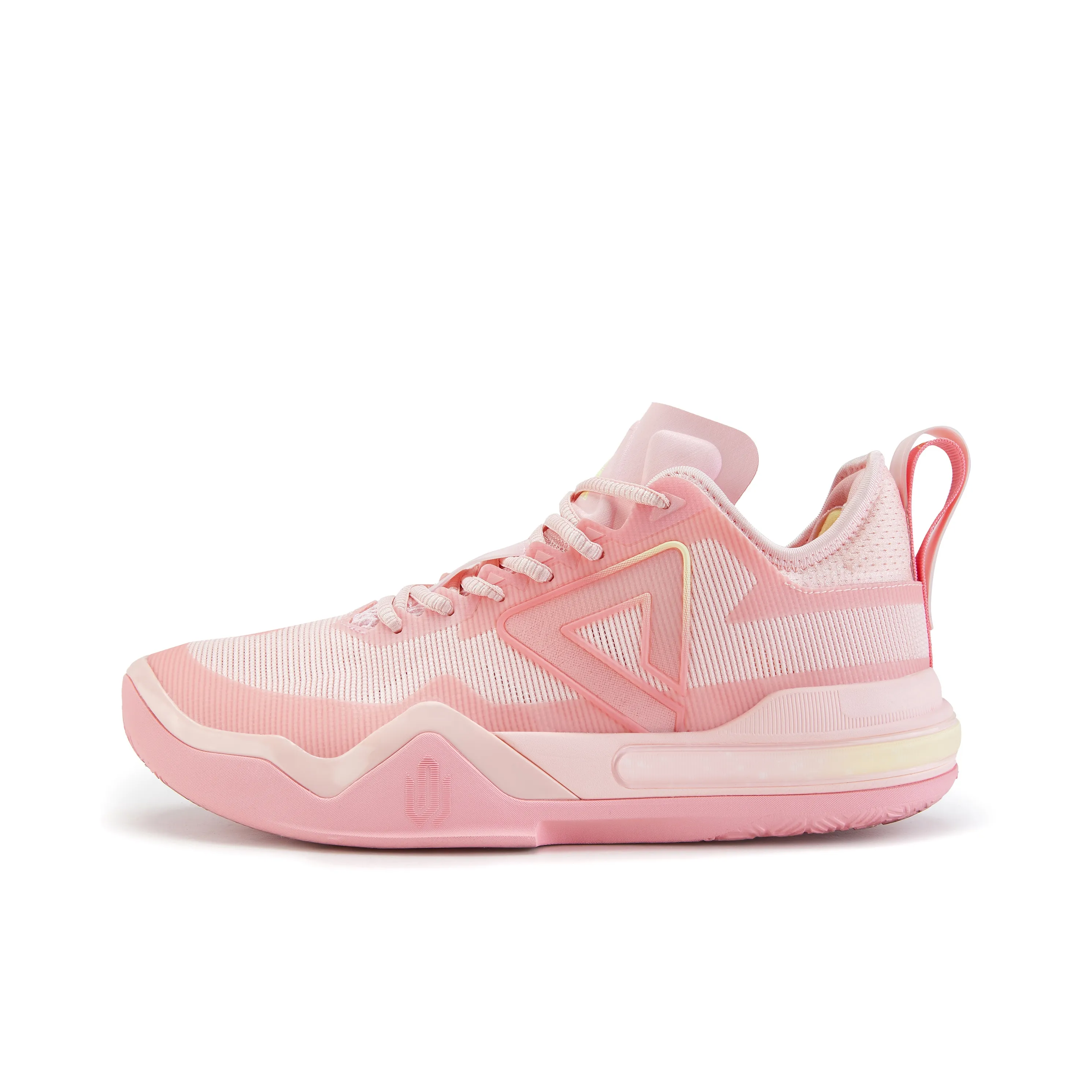 PEAK Wiggins AW1 Баскетбольные кроссовки Низкий топ Вишневый цветок Розовый Мужской