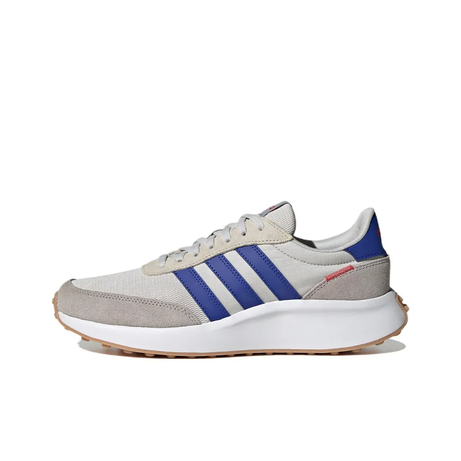 ADIDAS NEO Run 70S Slip Устойчивый к истиранию Легкий Низкий Топ Casual Мужской Синий Серый