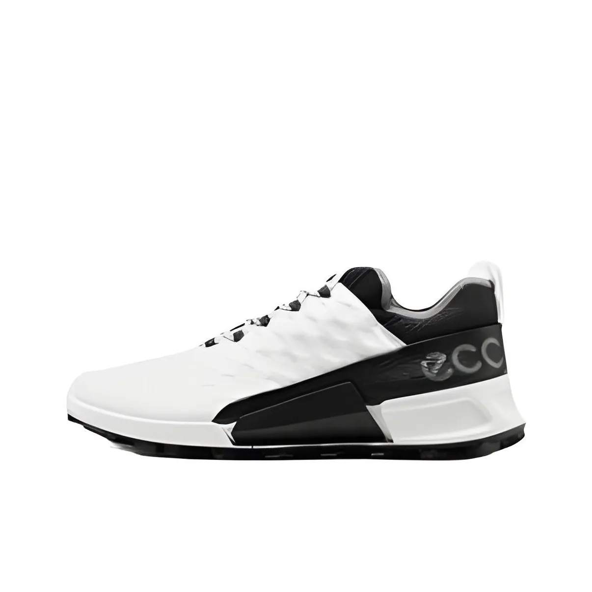 Ecco Step 2.1 Series Low Top Running Shoes Men's Black White