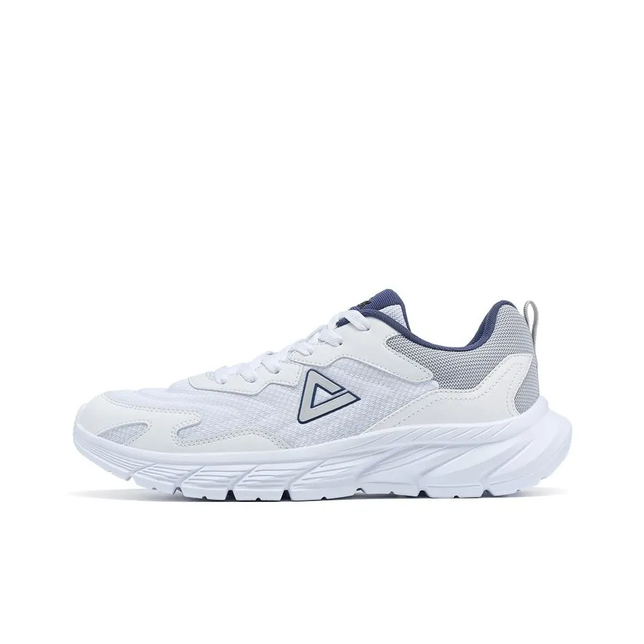 PEAK OG45 Running Shoes Men's Low Top White Gray