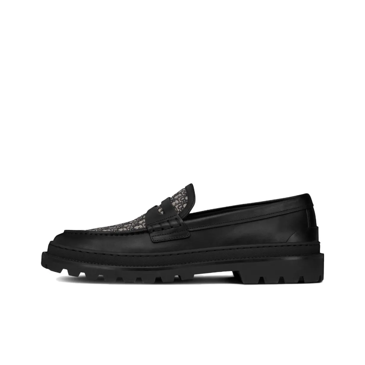 DIOR Explorer Loafer 'Black Oblique Jacquard' Women's