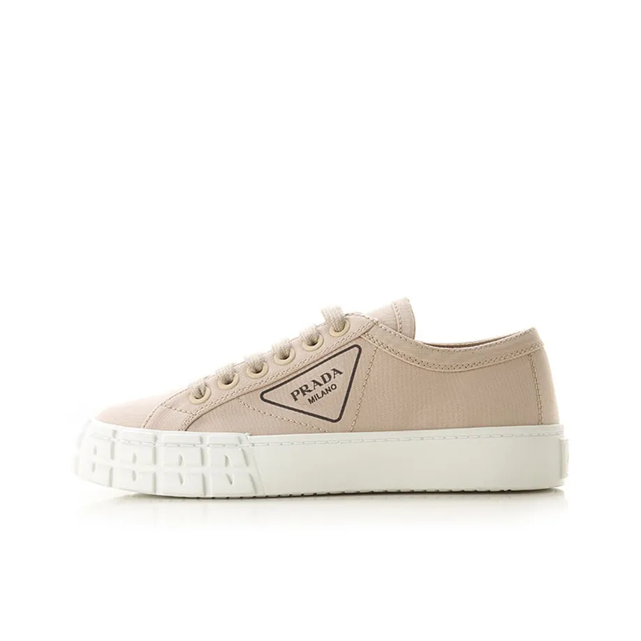 PRADA Wheel Low Top Skateboard Shoes Women's Beige