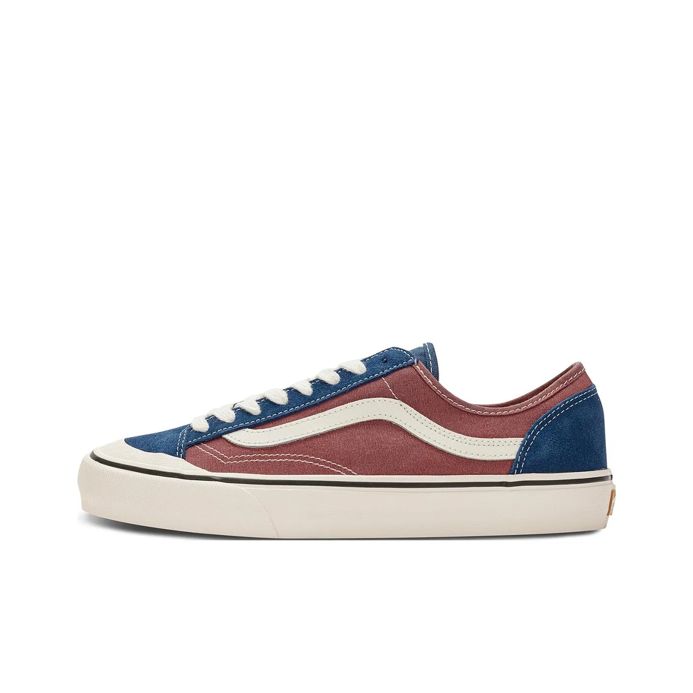 VANS Style 136 Low Топ Скейтборд Кроссовки Унисекс Белый Красный Синий