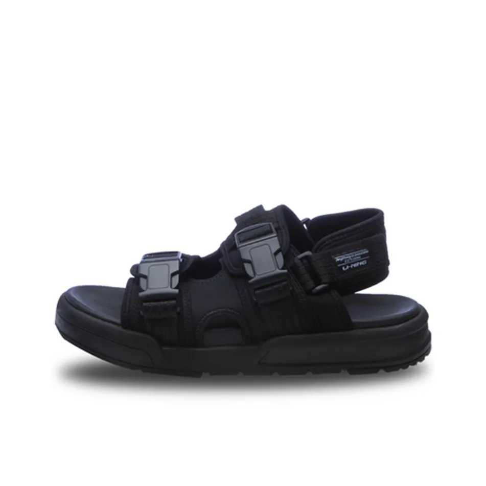 LiNing Coca Beach Sandals Men's Black