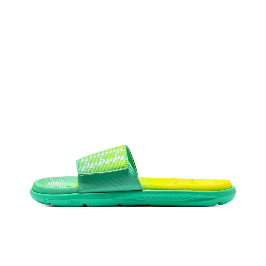 Under Armour Mercenary Rubber Sole Slide Slippers Unisex Aqua Green