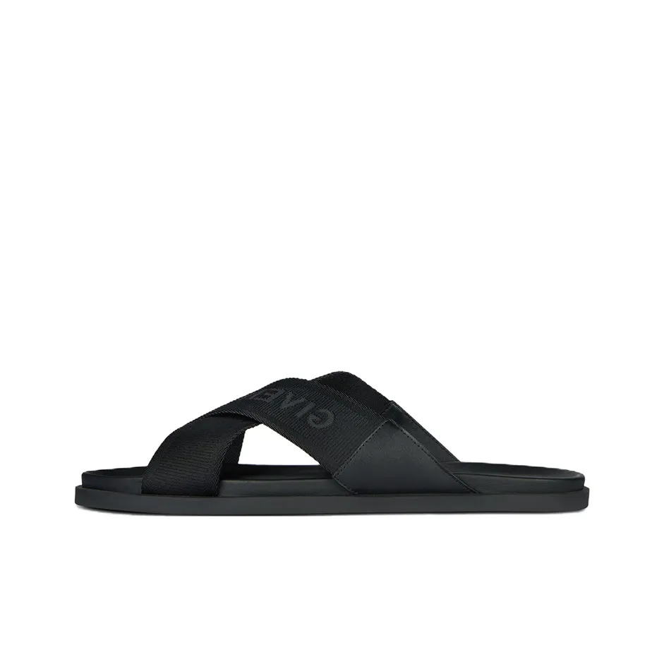Givenchy Crossover strap Flat Slides