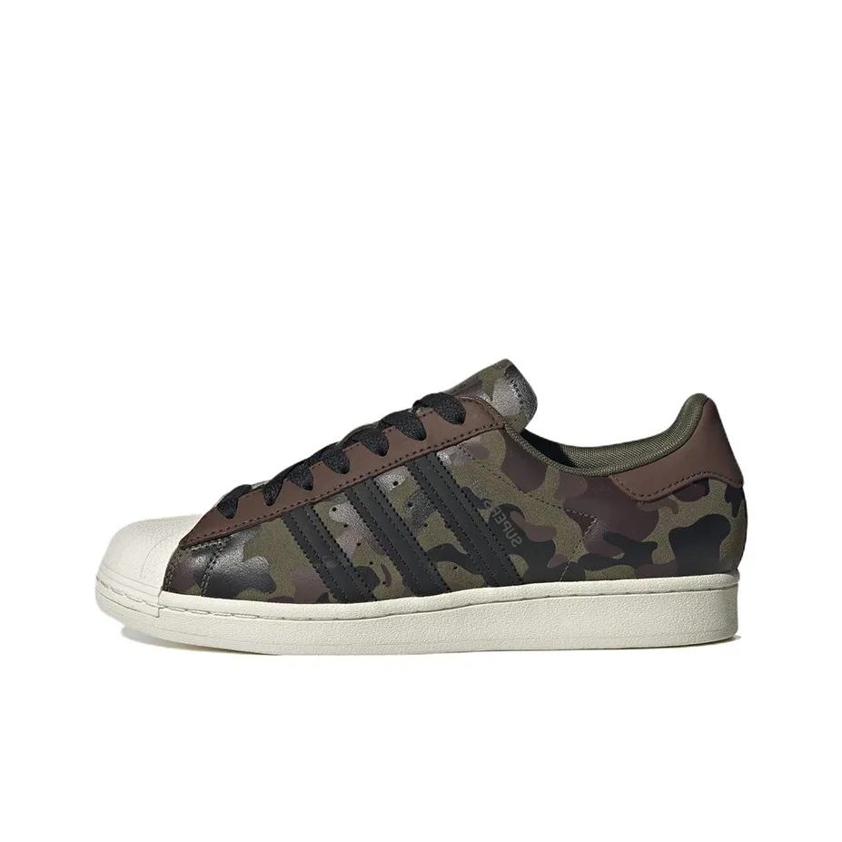 Adidas Superstar Camo Olive Strata
