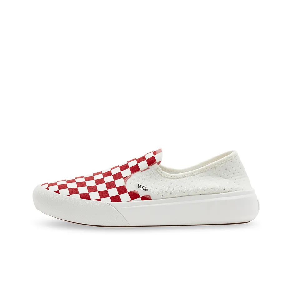 Vans Comfycush Slip On 'White Red'