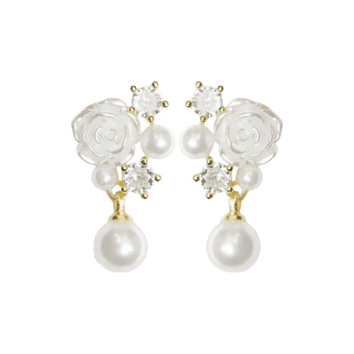 FEO Искусственная жемчужина Серьги Женские