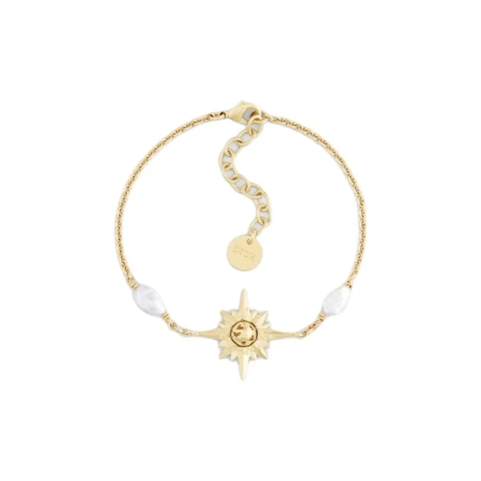 DIOR Metal Resin Bracelets Women's