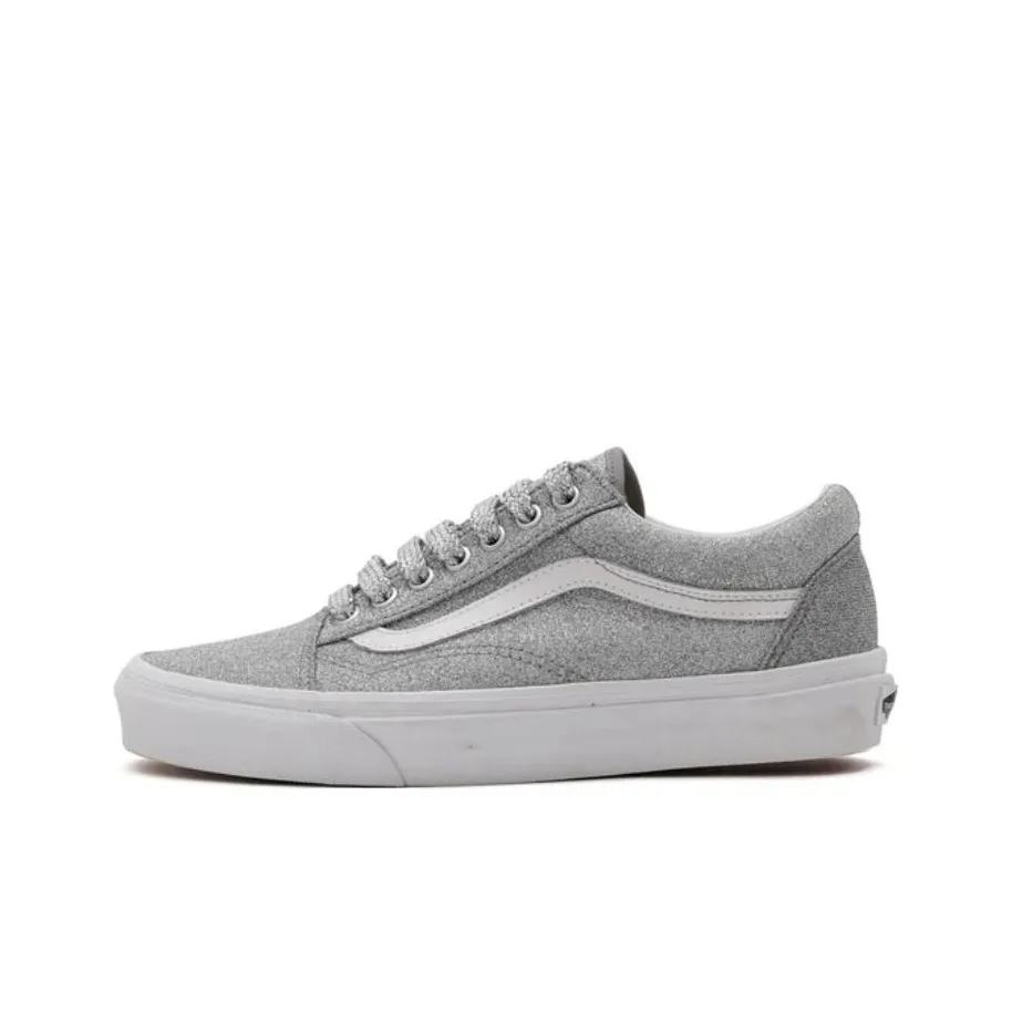 Old Skool Vans Lurex Glitter 'Silver'