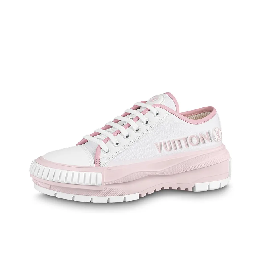 LOUIS VUITTON Squad Sneakers 'White Pink' Women's