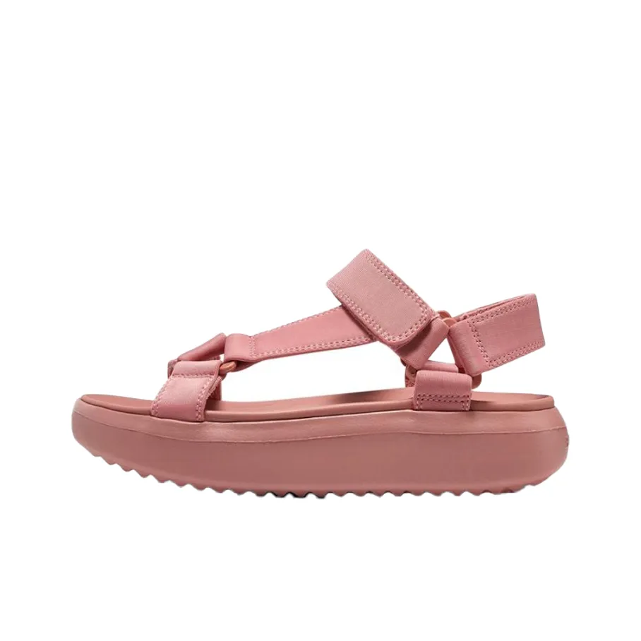 Skechers Sandy Platform Shoes Sports Sandals Women's Rose Red