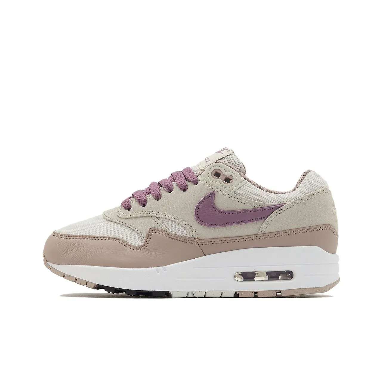 Nike Air Max 1 SC Low Топ Casual Унисекс Бежевый Фиолетовый