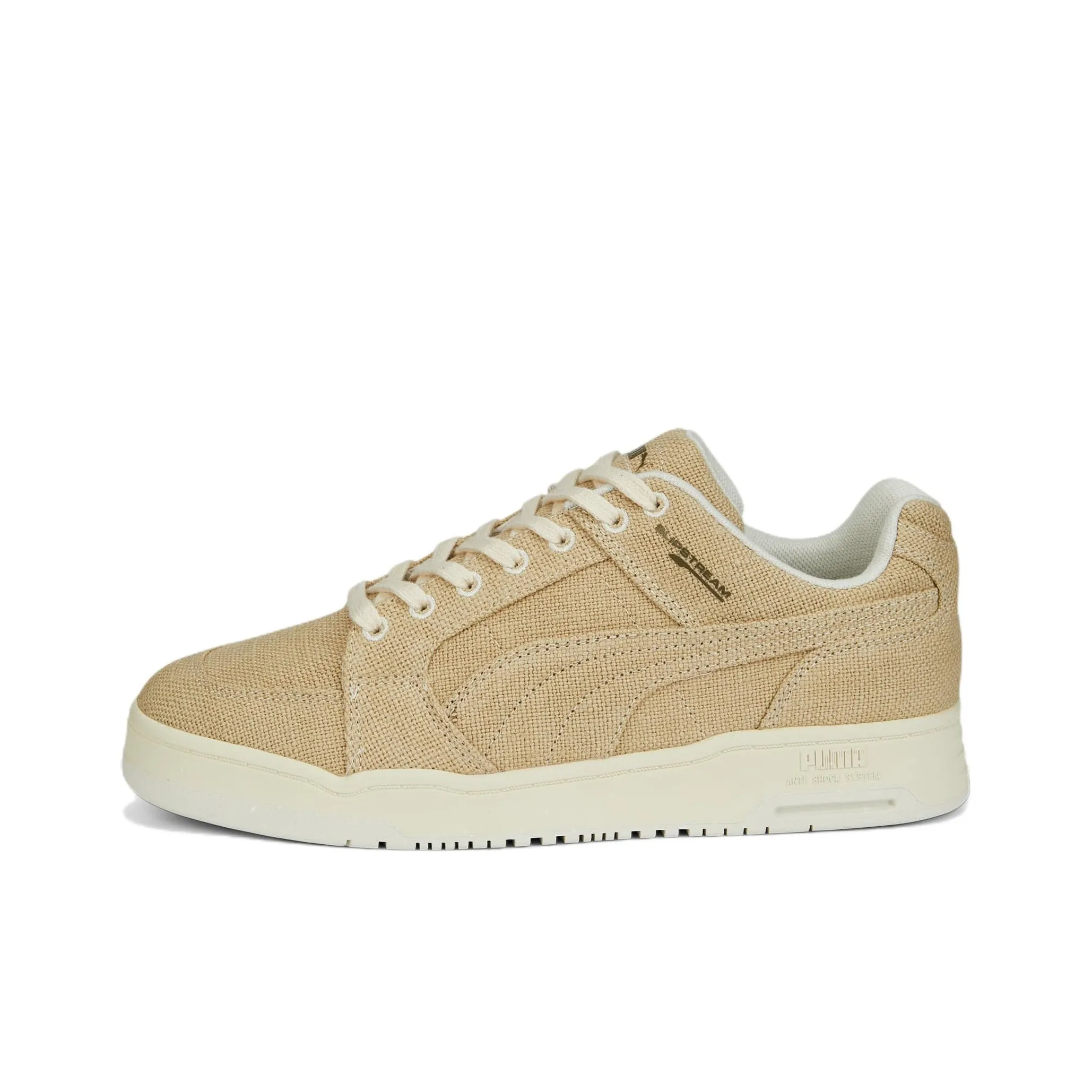 PUMA Slipstream Lo Low Топ Скейтборд Кроссовки Унисекс Бежево-Желтый