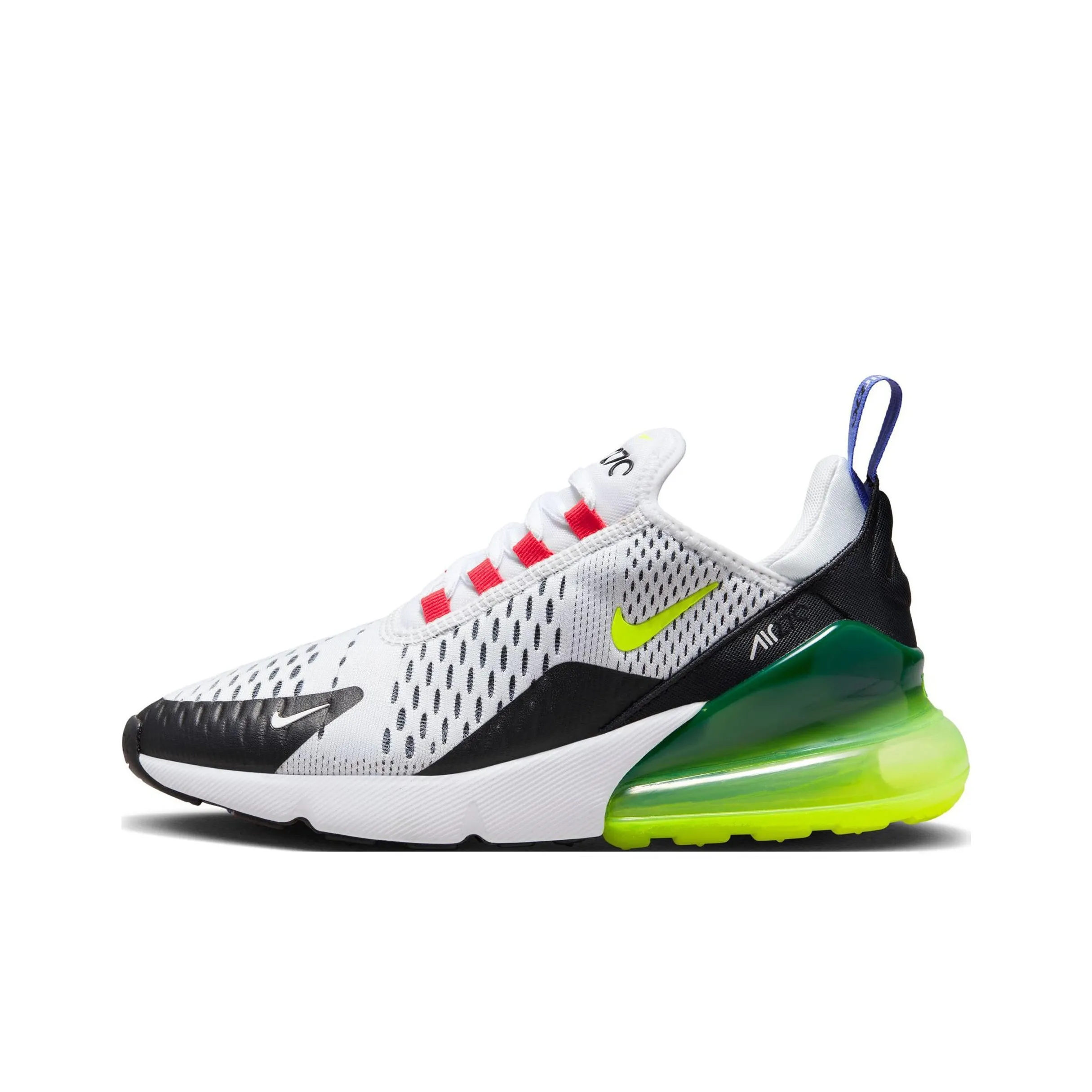 Nike Air Max 270 "White/Volt/Siren Red" Sneakers