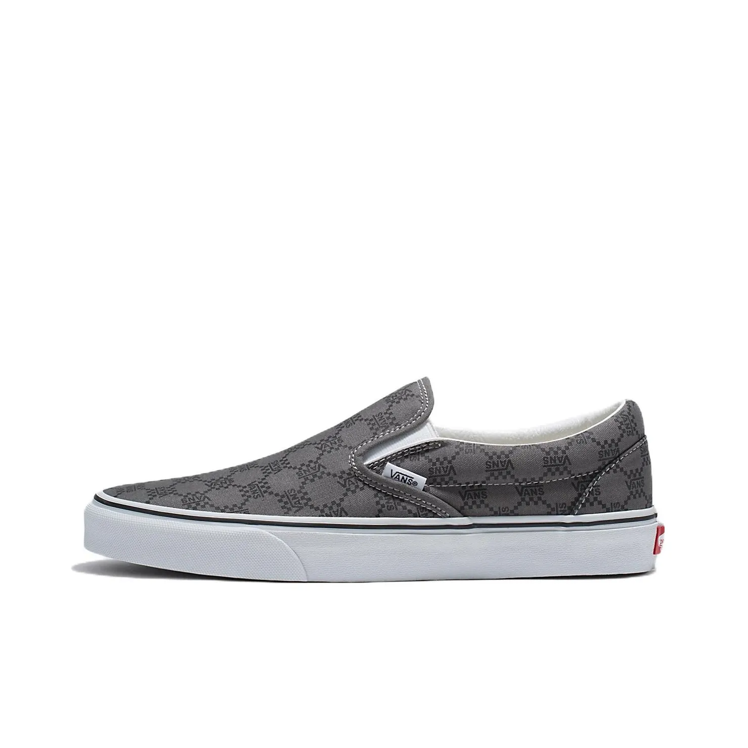 Vans Classic Slip On Monogram Pewter