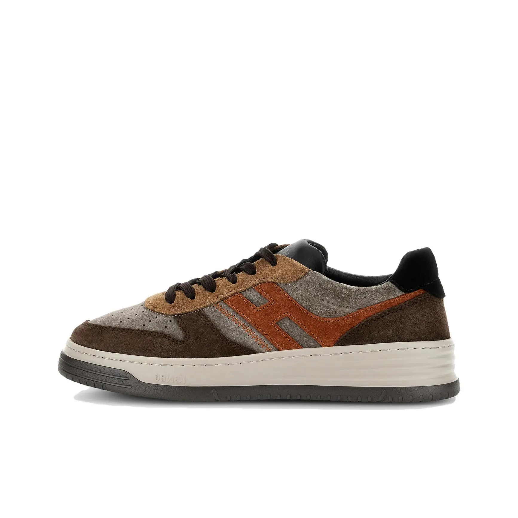 HOGAN H630 Round Toe Low Top Sneakers