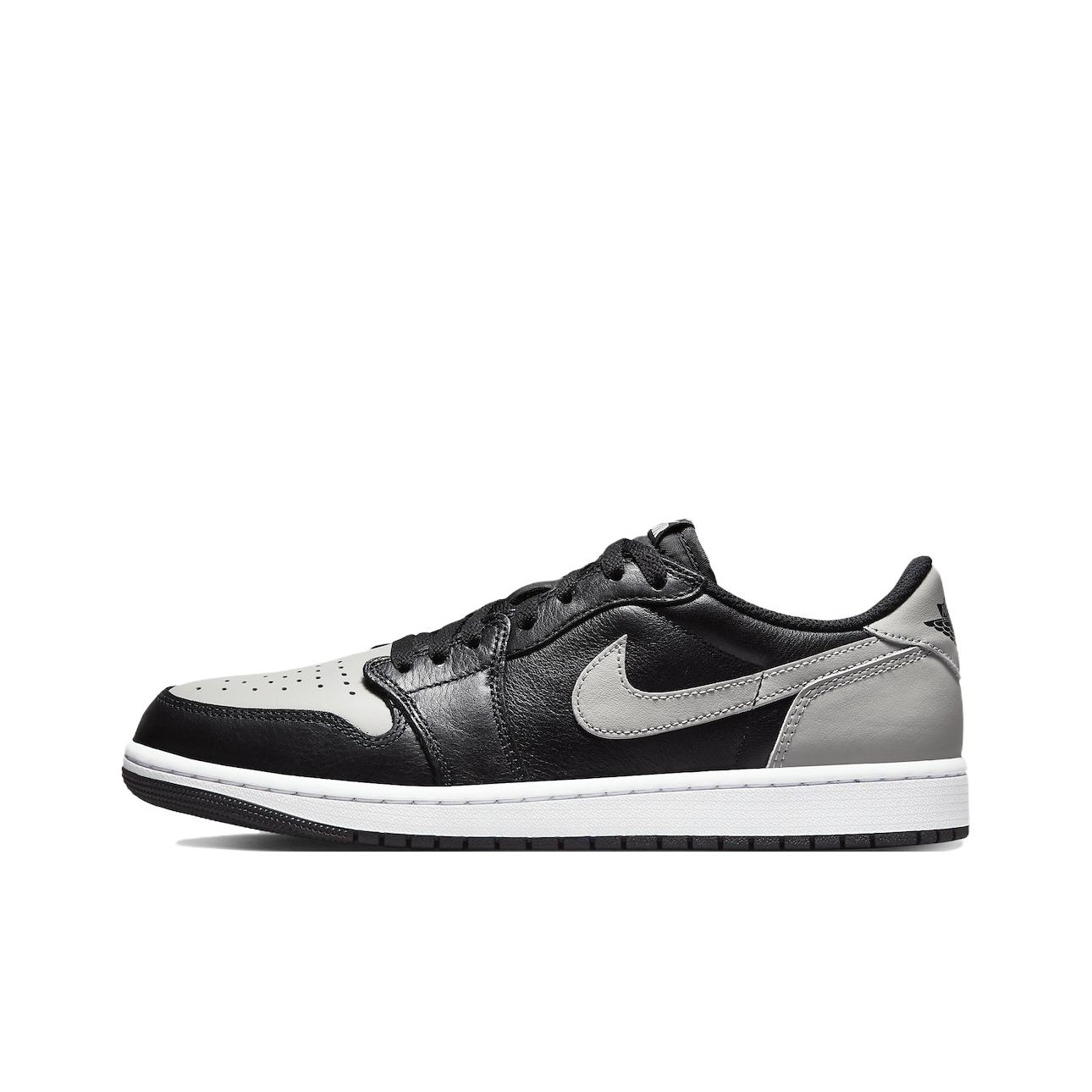 Real vs Fake：Air Jordan 1 Low Shadow Authenticity Check