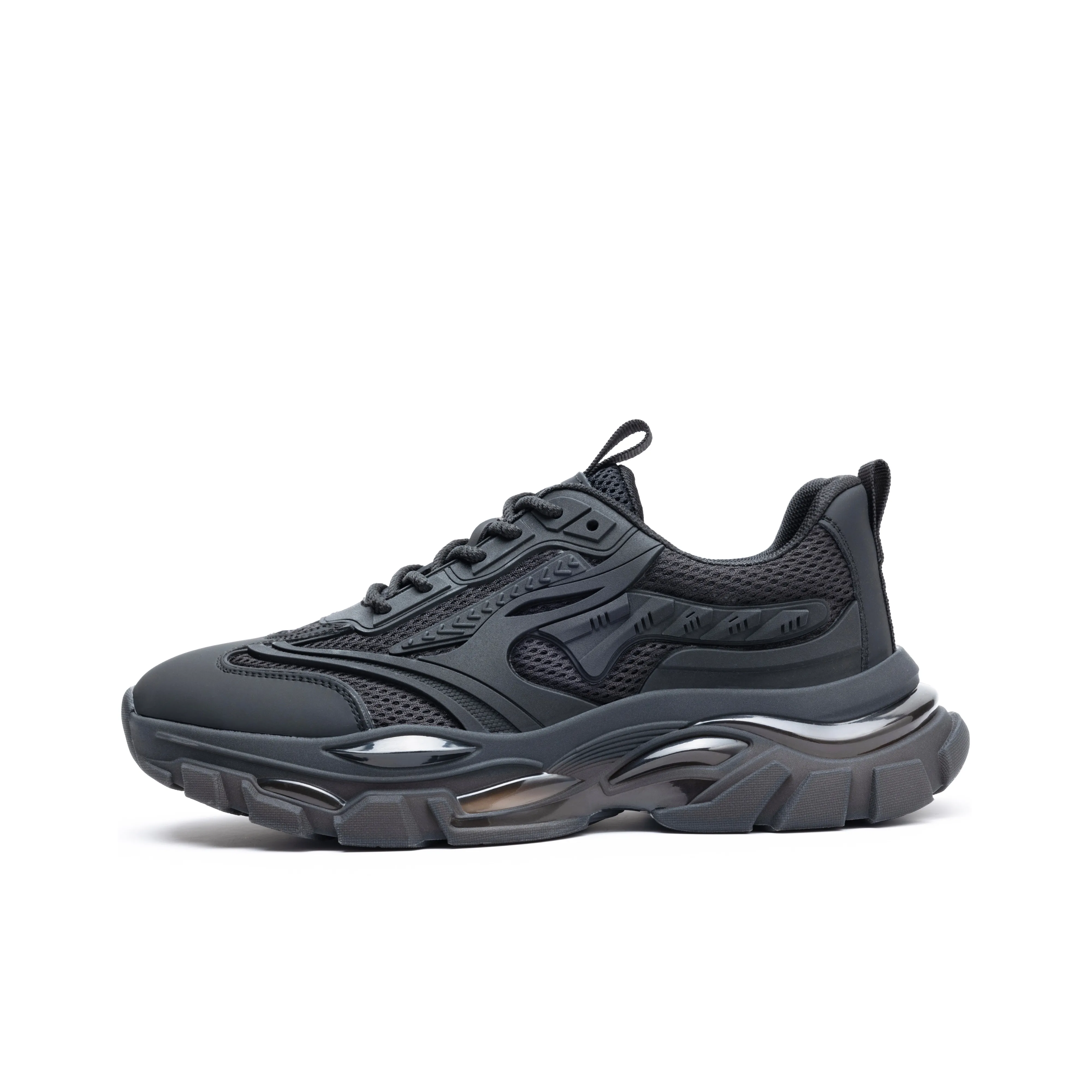 JOSINY Low Top Chunky Sneakers Unisex Black