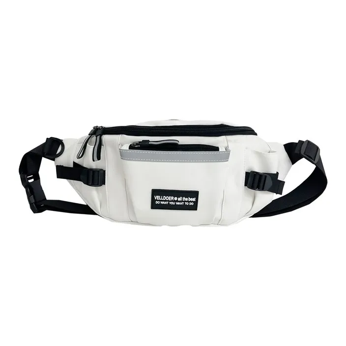 NX DOUGHNUT Composite Cloth Crossbody Bag Sling Bag Regular Unisex White/Gray/Black