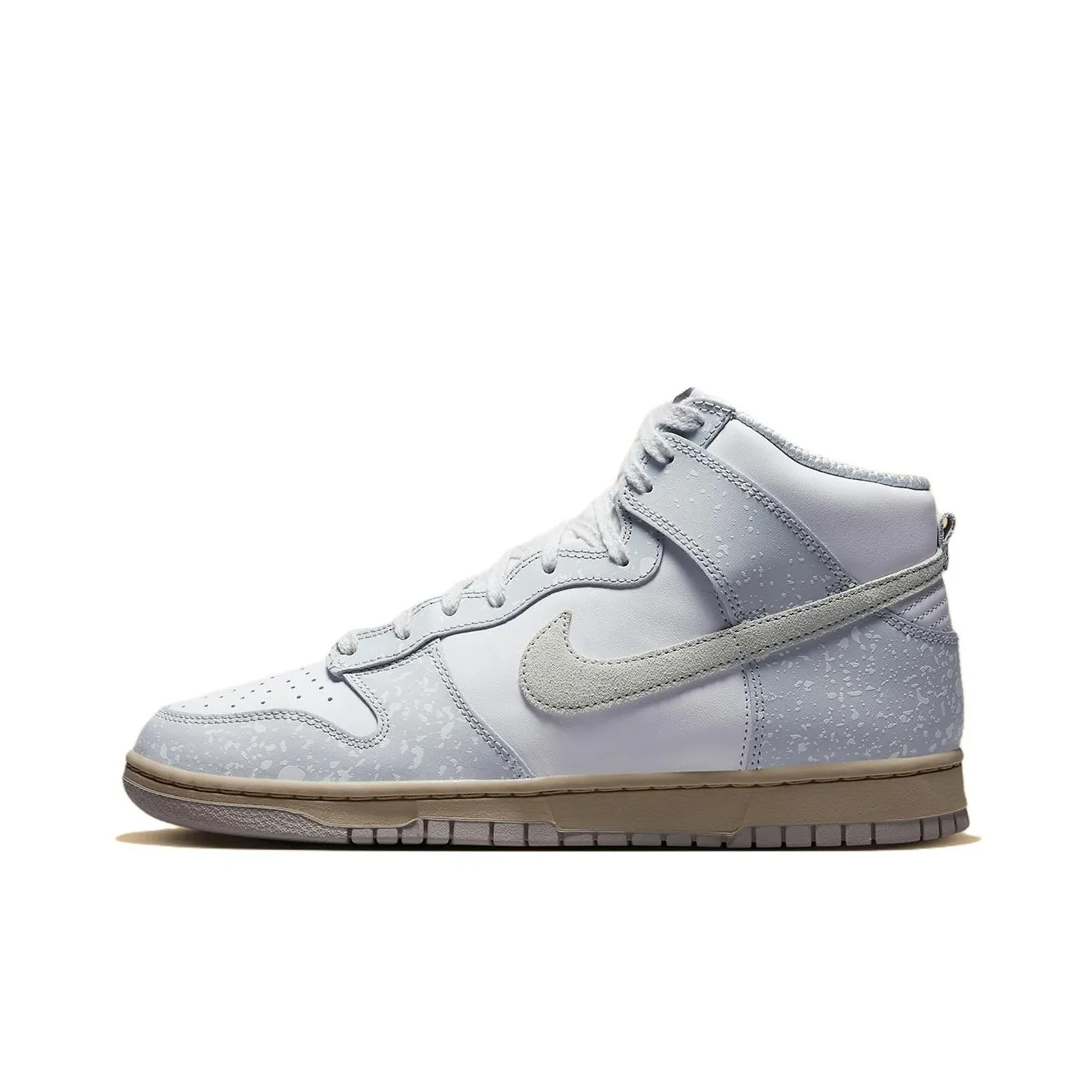 Nike Dunk High Spray Paint White Pure Platinum