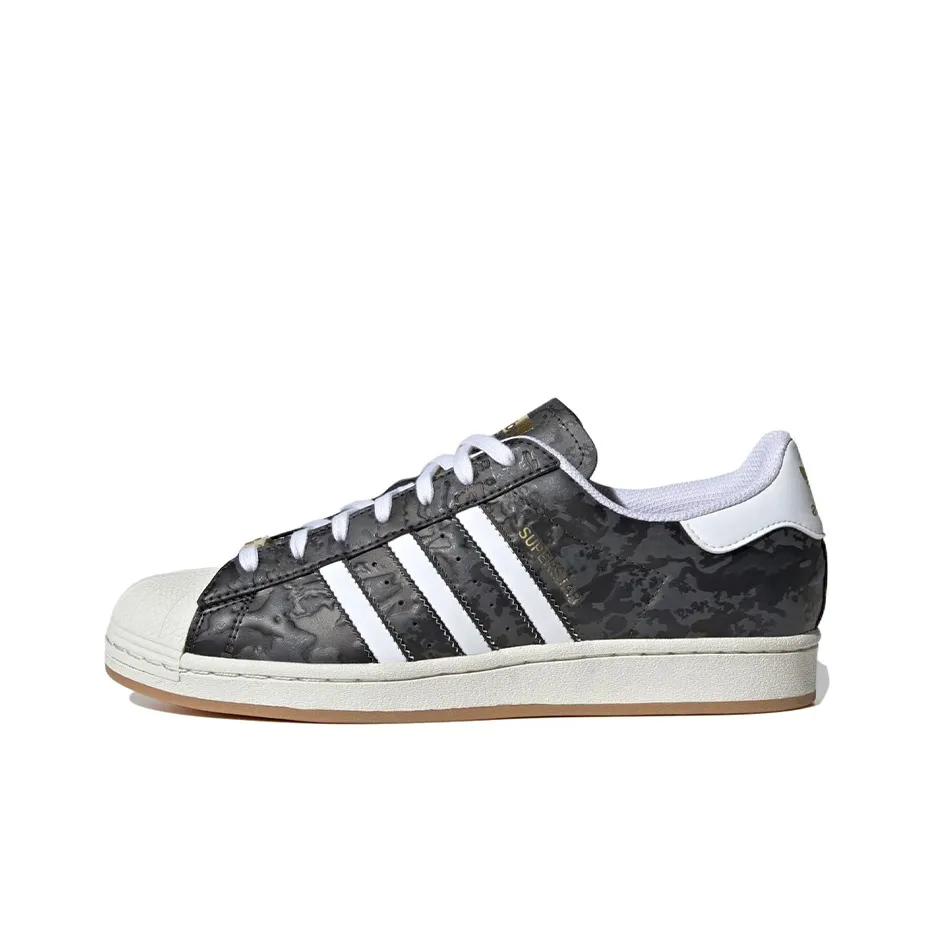 Adidas Original Superstar 'Camo   Black'