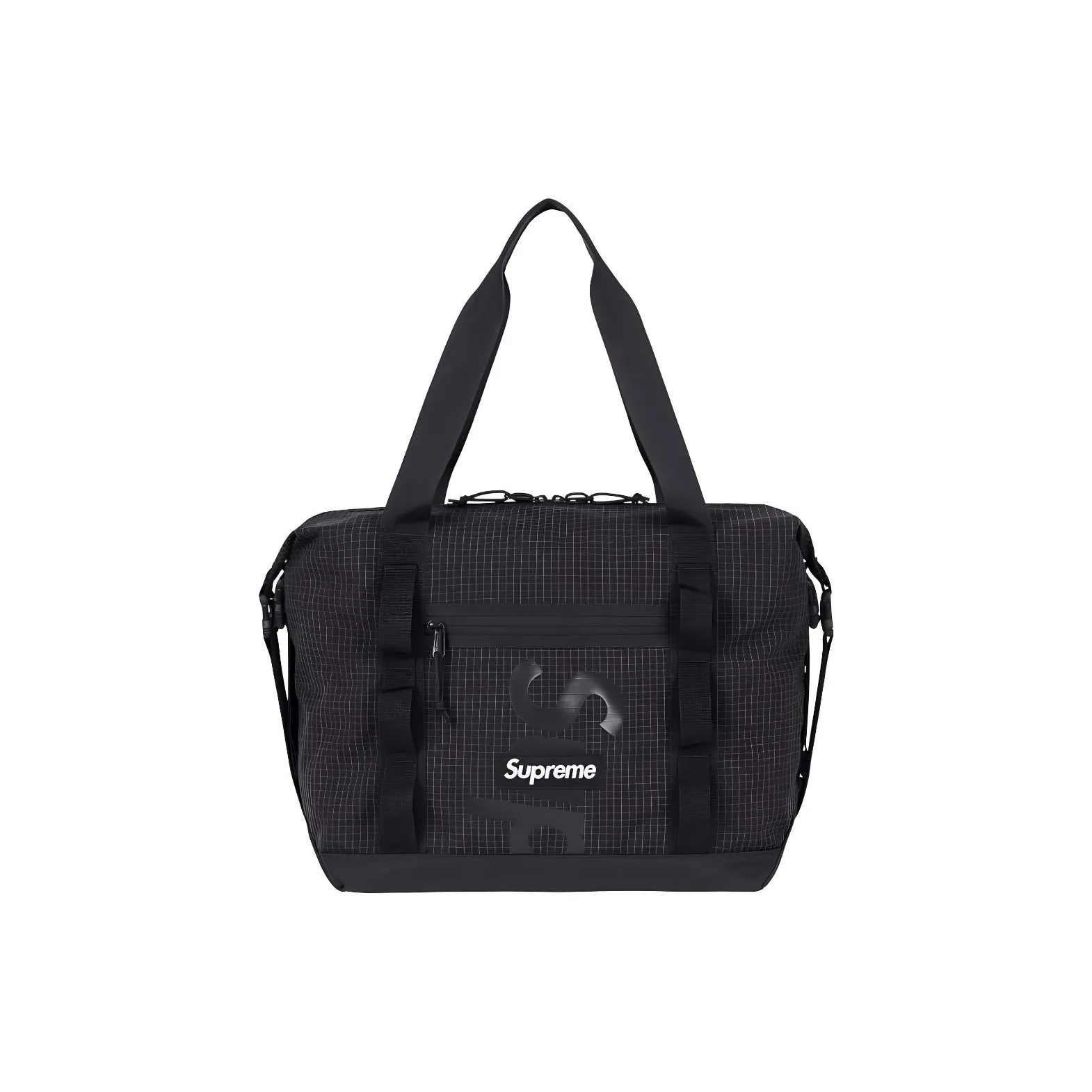 Supreme Нейлоновая сумка унисекс черного цвета