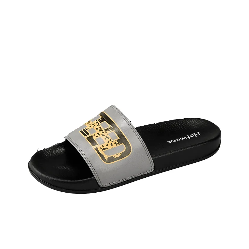 HOTMARZZ Slip-Resistant Abrasion-Resistant Slide Slippers Men's
